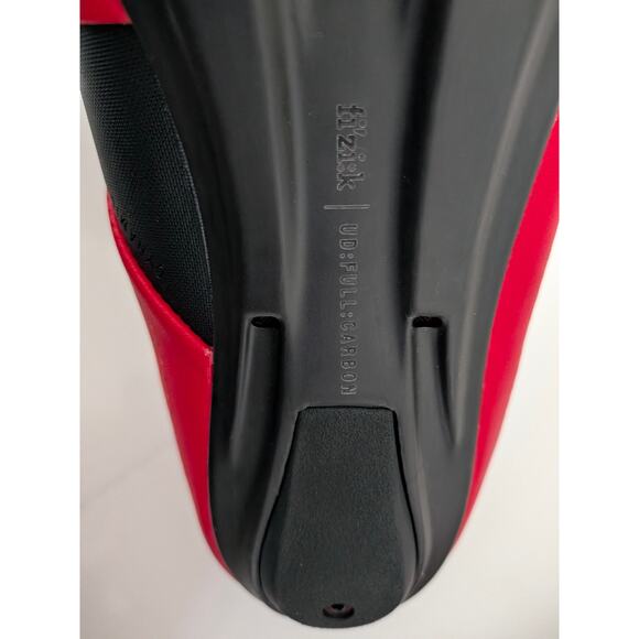 Men's Fizik Infinito R1 Bike Shoes Red US 9.5 EU 42.5  Shimano SM-SM11 Cleats - Picture 8 of 11